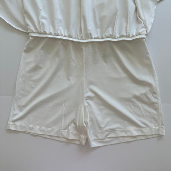 Nike Golf Skort Dri Fit Active Tennis Golf Pickleball Pockets White Womens Large - Picture 4 of 12